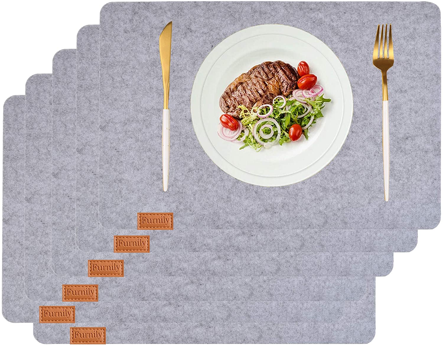 Heat-Resistant Thick Felt Recycled Placemat