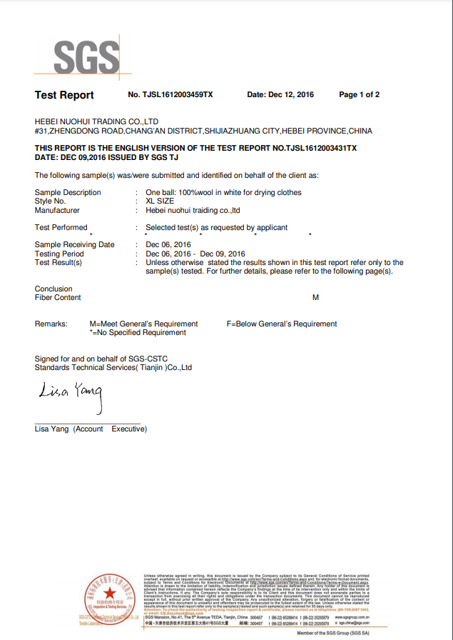 QUALITY Hebei Nuohui Trading Co., Ltd