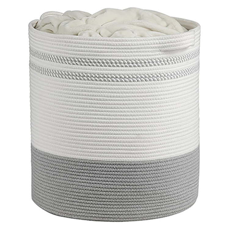 Cotton Thread Rope Laundry Baskets