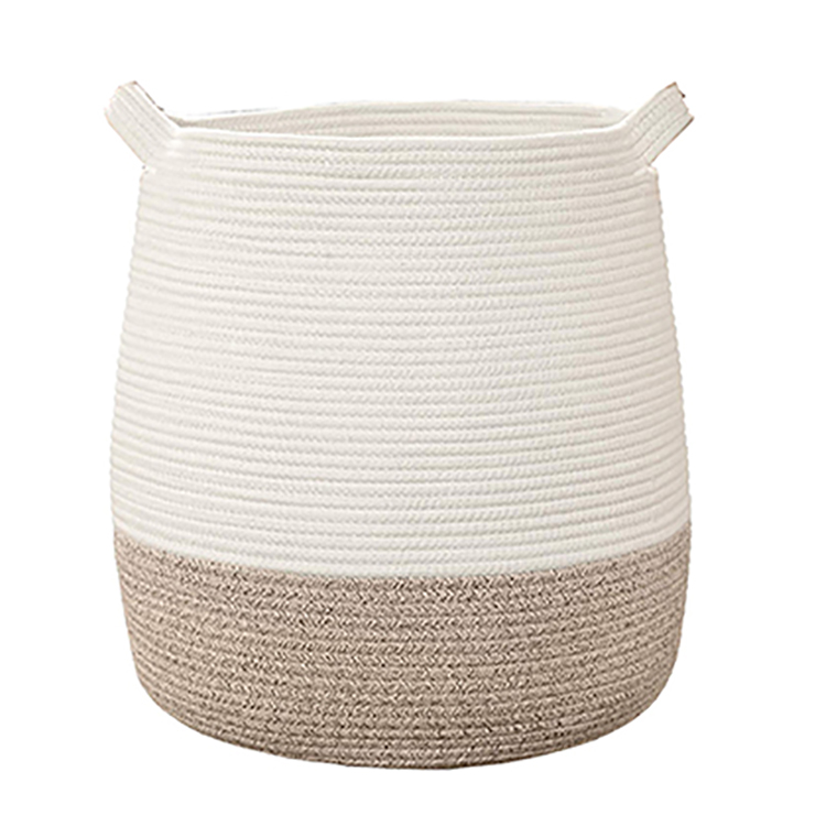 Large Cotton Rope Laundry Basket