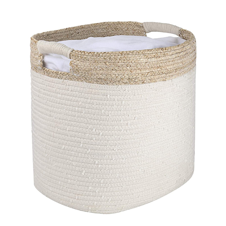 Wholesale Cheap Extra Large Cotton Rope Storage Baskets