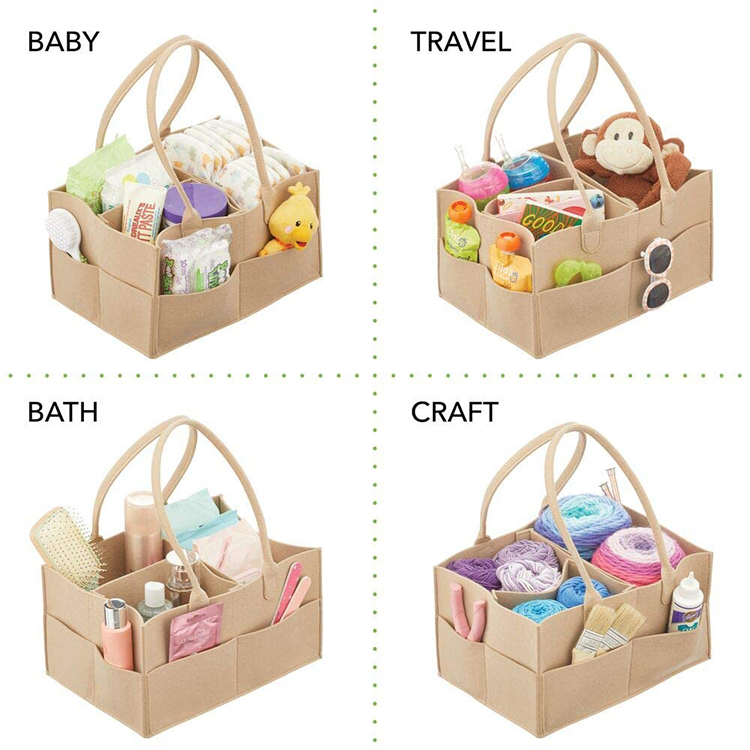 Large Diaper Felt Organizers