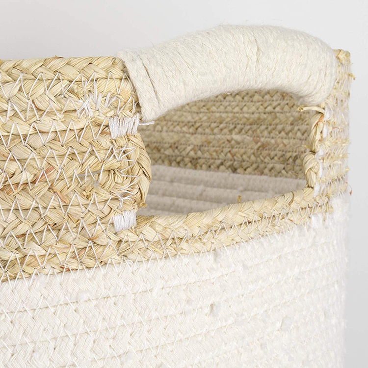 Wholesale Cheap Extra Large Cotton Rope Storage Baskets