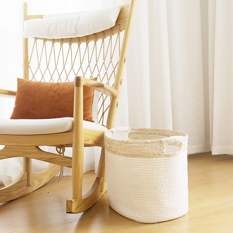 Wholesale Cheap Extra Large Cotton Rope Storage Baskets