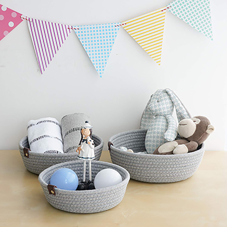 Small Cotton Rope Baskets