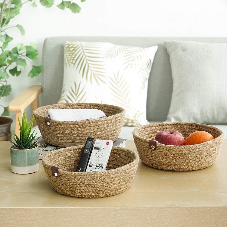 Small Cotton Rope Baskets