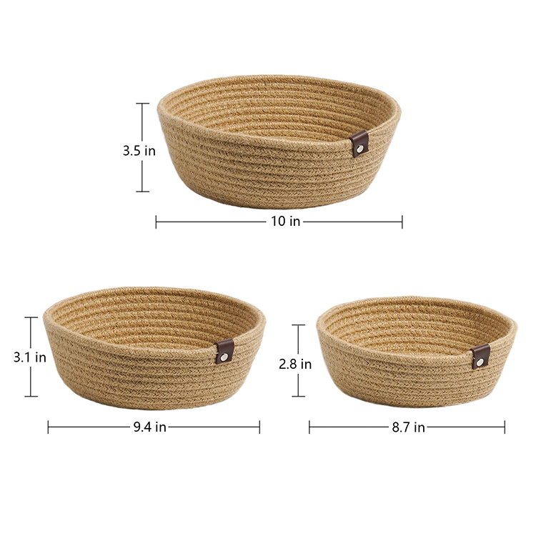 Small Cotton Rope Baskets