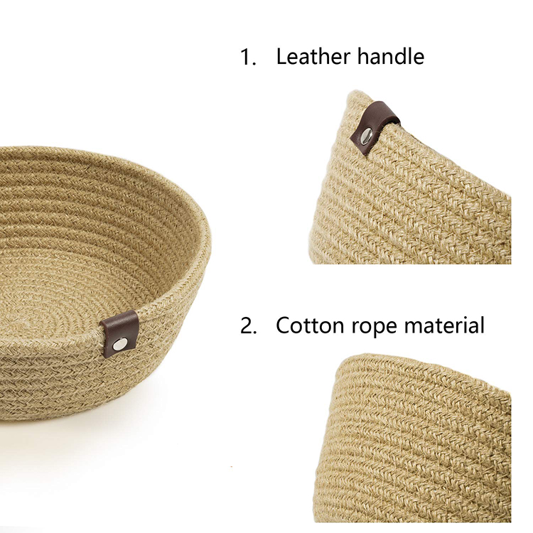 Small Cotton Rope Baskets