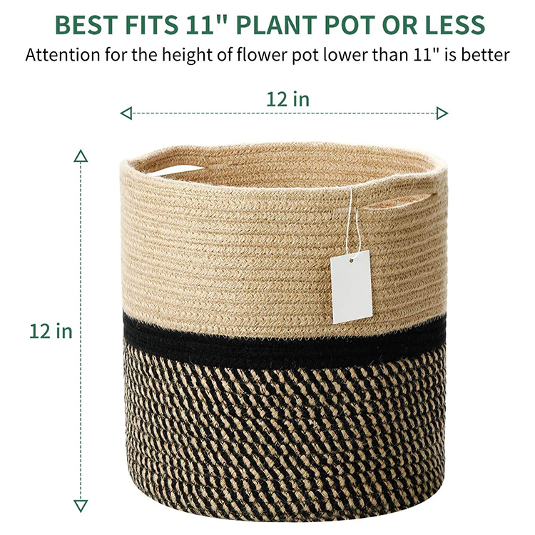 Cotton Rope Plant Basket