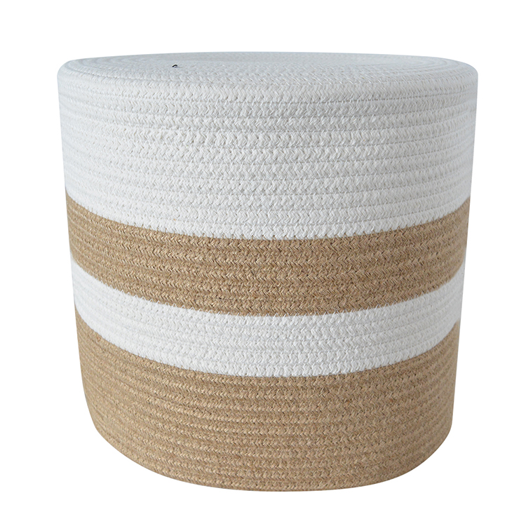 Modern Home Decor Woven Cotton Rope Plant Baskets