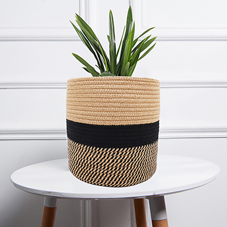 Cotton Rope Plant Basket