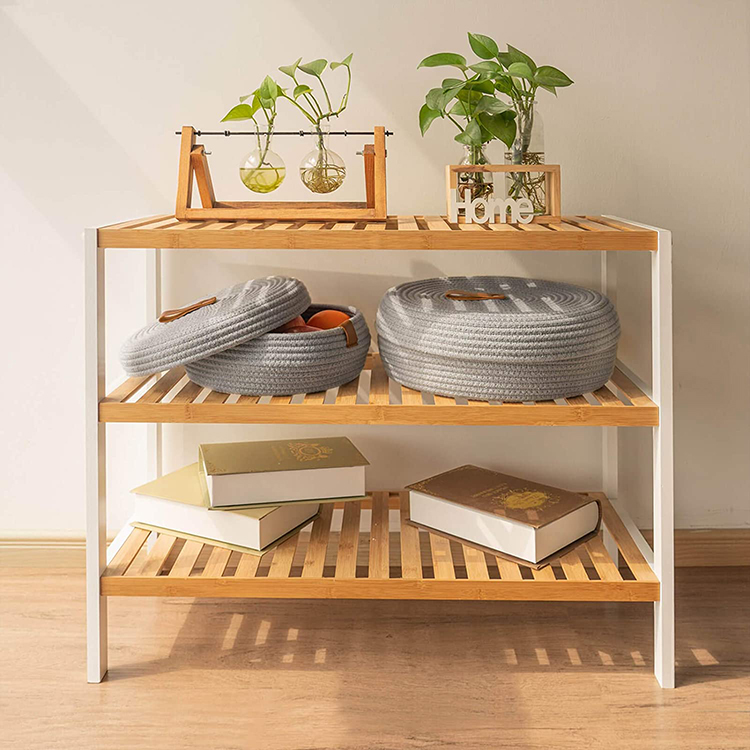 Coffee Table Natural Cotton Rope Basket