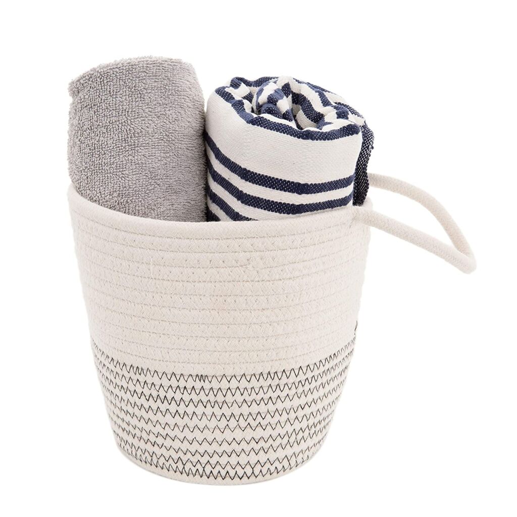 Premium Quality Small Cotton Rope Basket 