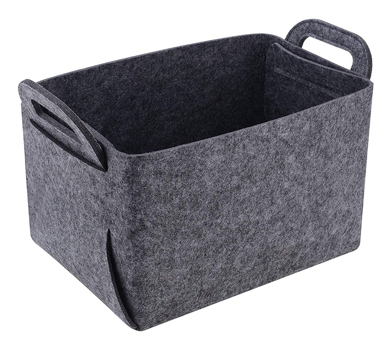 Felt Storage Basket Bin Organizer