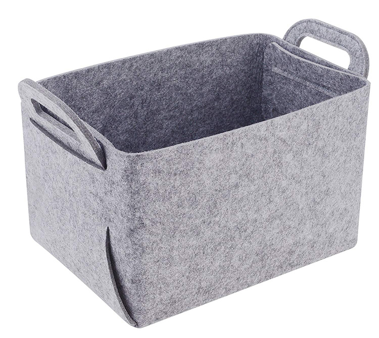 Felt Storage Basket Bin Organizer