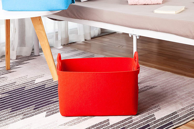 Felt Storage Basket Bin Organizer