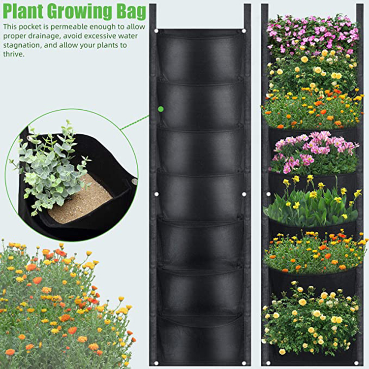 Garden Vertical Wall Hanging Grow Bag